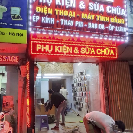 Làm biển quảng cáo tại Nguyễn Lương Bằng Đống Đa sáng nhất khu