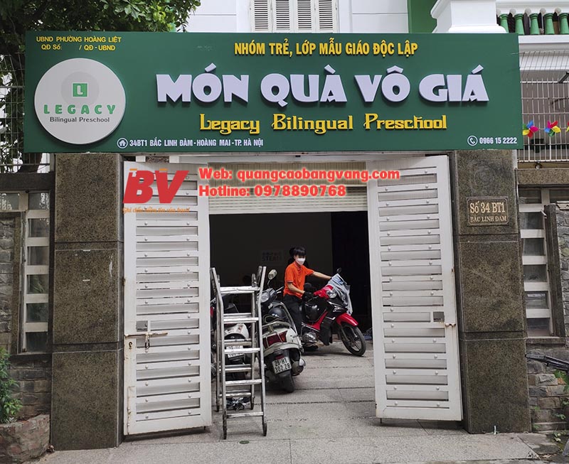 lam bien quang cao tai bac linh dam hoang mai