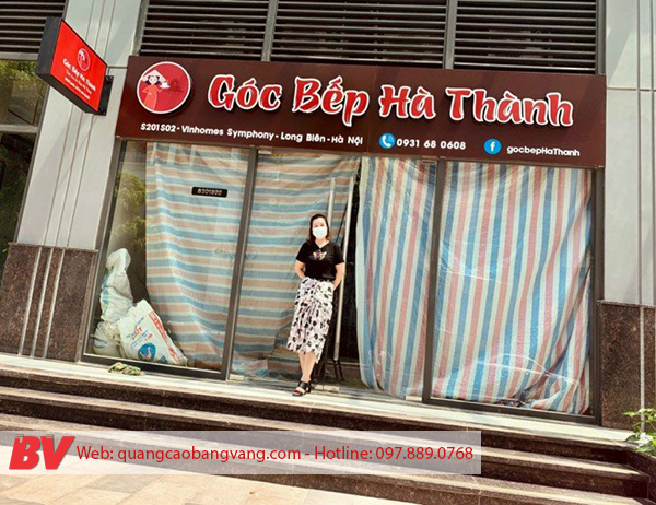 lam bien nha hang tai vinhome long bien
